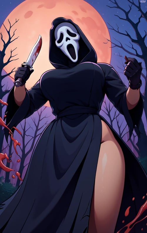 GhostFace / Scream (NSFW/SFW) SDXL LORA PONY by MarlosArt on Tensor.Art