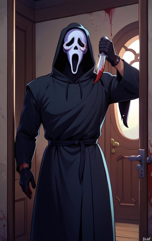 GhostFace / Scream (NSFW/SFW) SDXL LORA PONY by MarlosArt on Tensor.Art