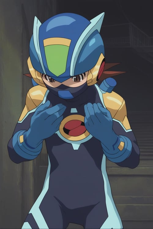 Netto Hikari / Lan Hikari ( 光 熱斗) - MegaMan NT Warrior / Rockman.EXE (ロックマンエグゼ) - (Pony) by 25kkai on Tensor.Art