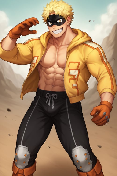 Fat Gum | My Hero Academia (PonyXL) by Blake - Can't Take a Break 😁✌️ on Tensor.Art