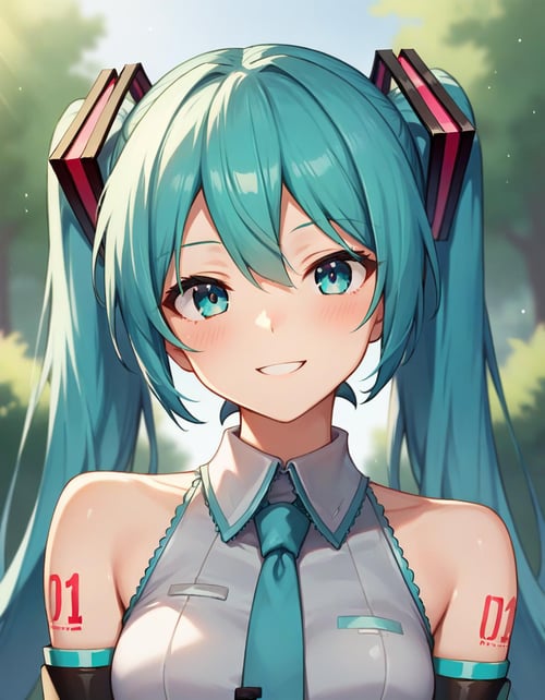 初音未来-博歌乐(Hatsune Miku-Vocaloid) by 皇爵東(King_Dong) on Tensor.Art