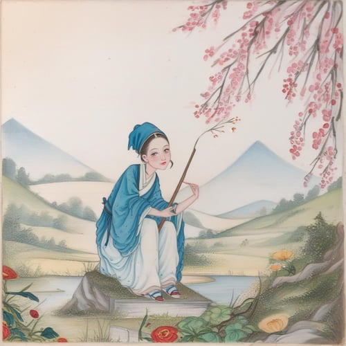 聊斋全图 The Complete Illustrations of Strange Stories from a Chinese Studio | 风格 Style by mdlyql688 on Tensor.Art