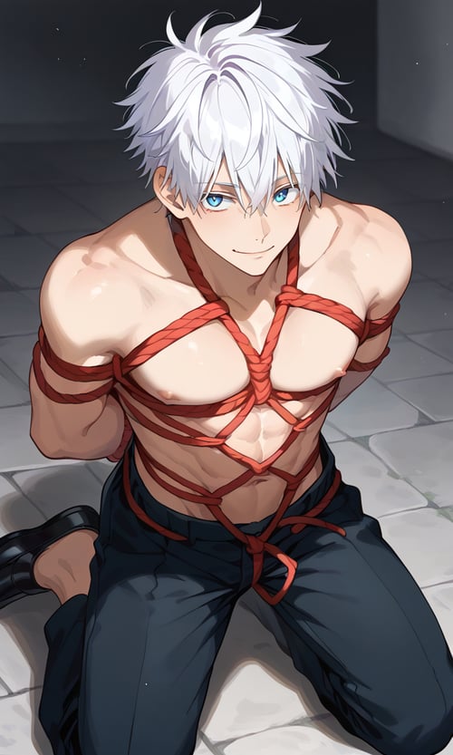 Shibari / Red Rope XL / BDSM / Clothing by Aki210021 on Tensor.Art