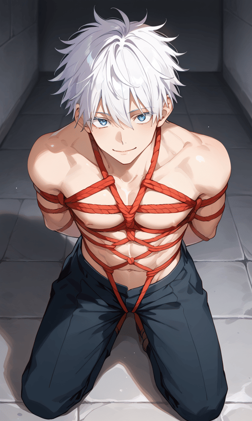 Shibari / Red Rope XL / BDSM / Clothing by Aki210021 on Tensor.Art