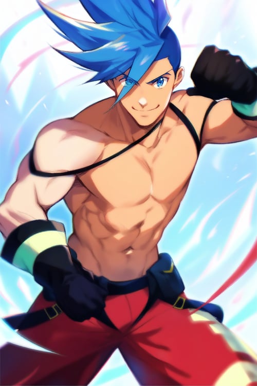 Galo Thymos | Promare (PonyXL) by Blake - Can't Take a Break 😁✌️ on Tensor.Art