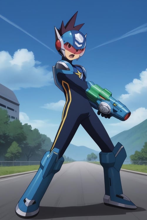 Subaru Hoshikawa / Geo Stelar - Mega Man Star Force / Shooting Star Rockman by 25kkai on Tensor.Art