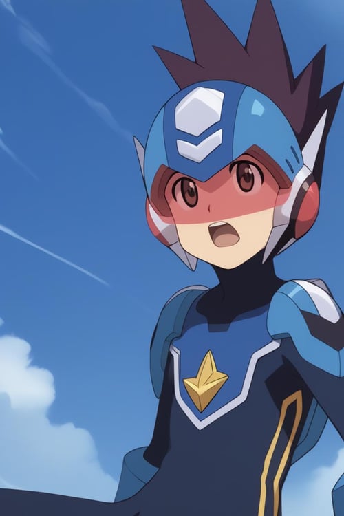 Subaru Hoshikawa / Geo Stelar - Mega Man Star Force / Shooting Star Rockman by 25kkai on Tensor.Art