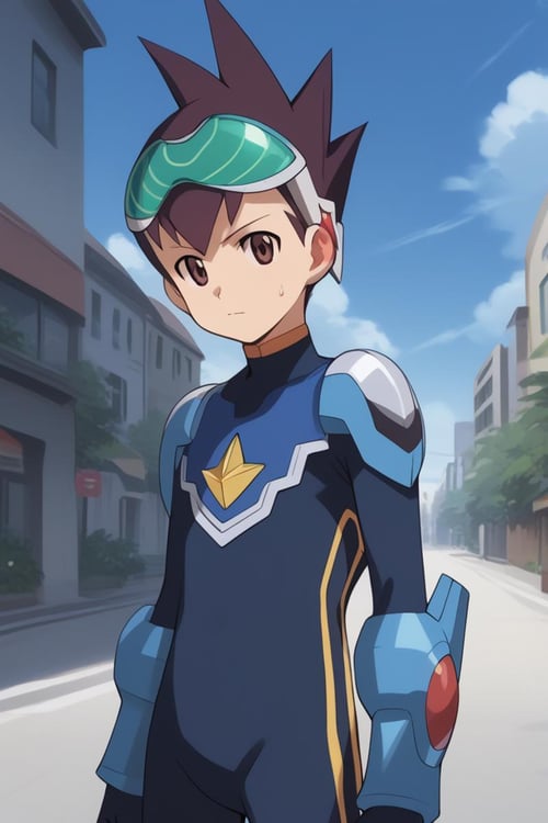 Subaru Hoshikawa / Geo Stelar - Mega Man Star Force / Shooting Star Rockman by 25kkai on Tensor.Art
