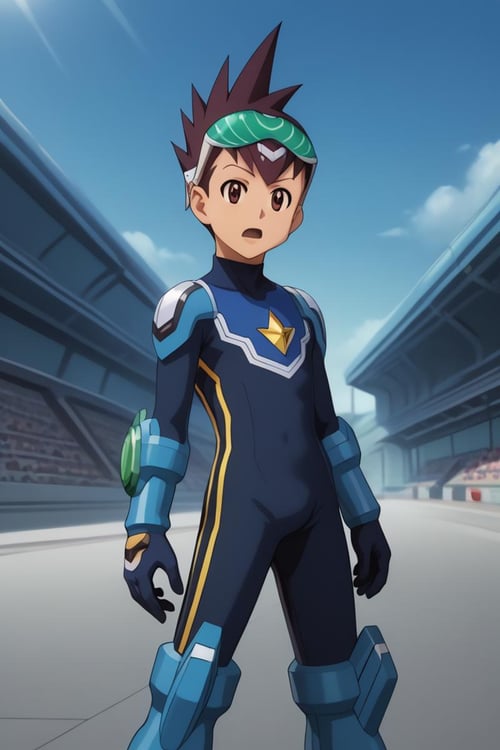Subaru Hoshikawa / Geo Stelar - Mega Man Star Force / Shooting Star Rockman by 25kkai on Tensor.Art