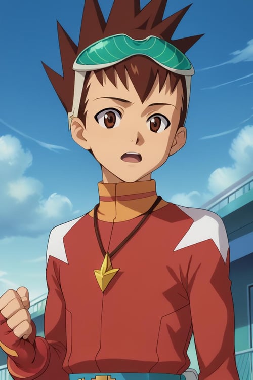 Subaru Hoshikawa / Geo Stelar - Mega Man Star Force / Shooting Star Rockman by 25kkai on Tensor.Art