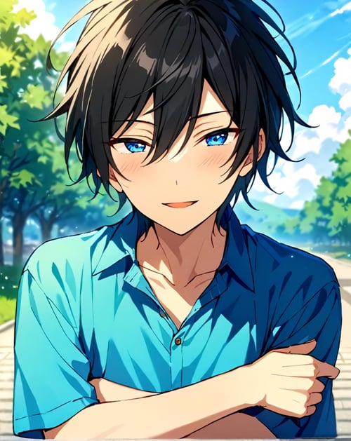Hidaka Hokuto SDXL LoRA // Ensemble Stars!! by I_Tempest on Tensor.Art