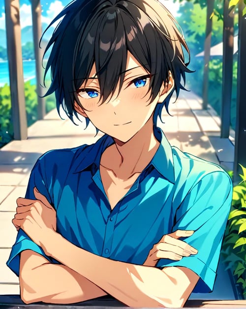Hidaka Hokuto SDXL LoRA // Ensemble Stars!! by I_Tempest on Tensor.Art