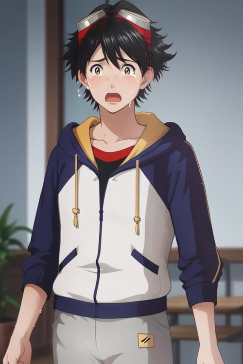 Takuma Momozuka (百束 タクマ) - Digimon Survive (デジモンサヴァイブ) - (Pony) by 25kkai on Tensor.Art