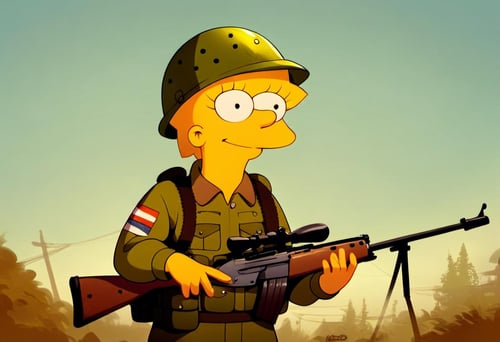 Lisa Simpsons for PonyXL by FatsIncognito on Tensor.Art