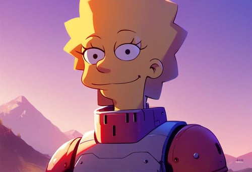 Lisa Simpsons for PonyXL by FatsIncognito on Tensor.Art