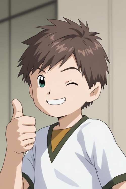Tomoki Himi / Tommy Himi (氷見友樹) - Digimon Frontier (デジモン フロンティア) - (Pony) by 25kkai on Tensor.Art