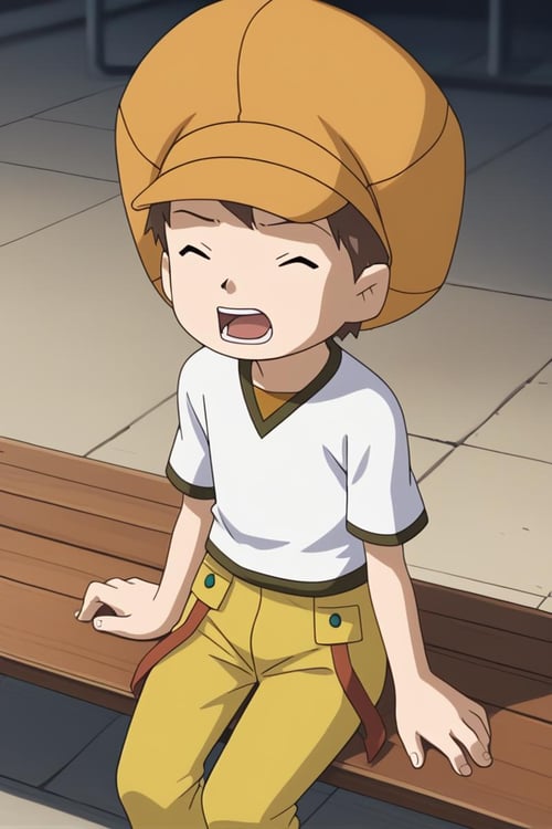 Tomoki Himi / Tommy Himi (氷見友樹) - Digimon Frontier (デジモン フロンティア) - (Pony) by 25kkai on Tensor.Art