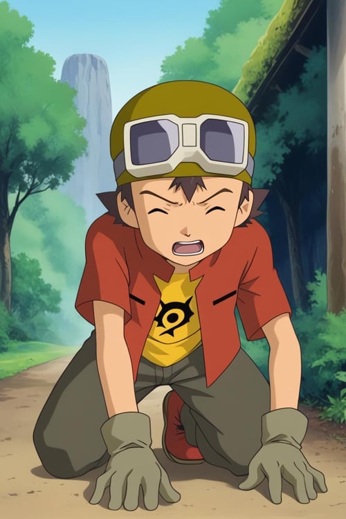Takuya Kanbara (神原拓也) - Digimon Frontier (デジモン フロンティア) - (Pony) by 25kkai on Tensor.Art