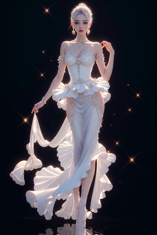 WAVY DRESS by APOLLONHY on Tensor.Art