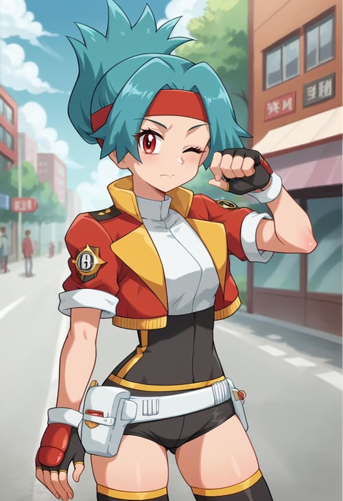 Solana / Hinata / ヒナタ PONY - Pokemon Ranger by ctian on Tensor.Art