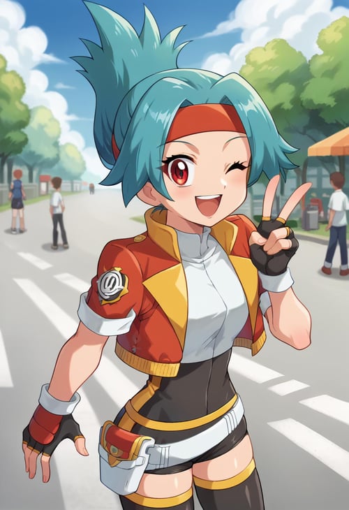 Solana / Hinata / ヒナタ PONY - Pokemon Ranger by ctian on Tensor.Art
