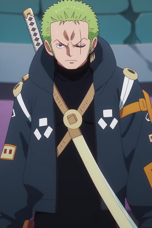 Roronoa Zoro Egghead Outfit - One Piece Commission by 25kkai on Tensor.Art