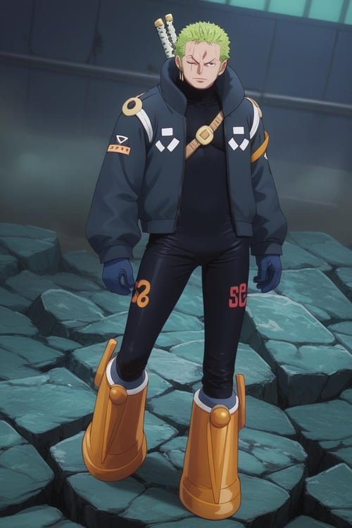Roronoa Zoro Egghead Outfit - One Piece Commission by 25kkai on Tensor.Art
