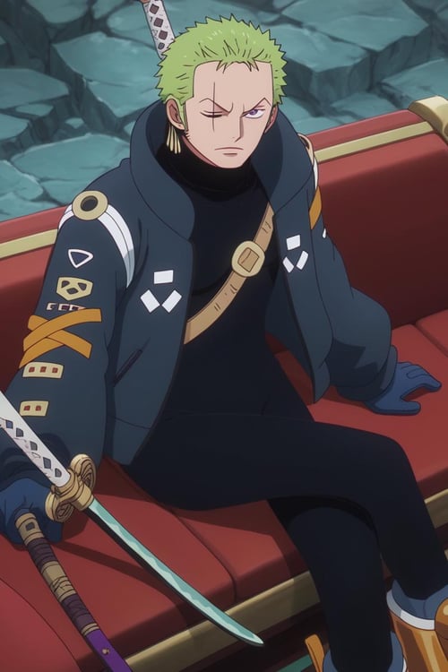 Roronoa Zoro Egghead Outfit - One Piece Commission by 25kkai on Tensor.Art