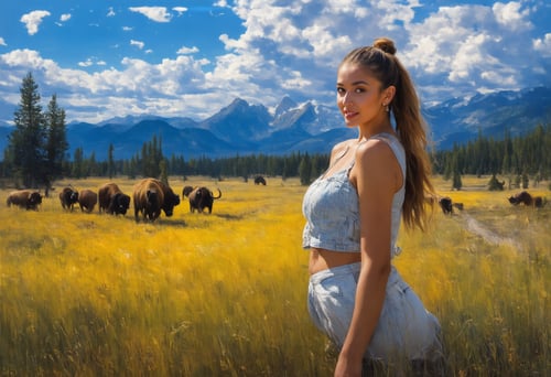 EK-Yellowstone [SD3] by EclipseKww on Tensor.Art