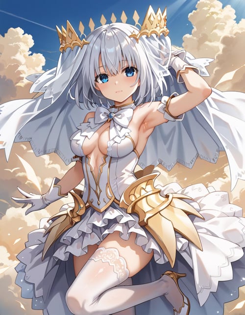 Tobiichi Origami Date A Live|デート・ア・ライブ (Angel astral dress + 2 outfit) by C2P on Tensor.Art
