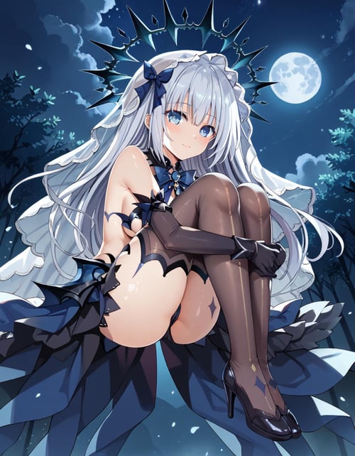 Tobiichi Origami Inverse Date A Live|デート・ア・ライブ (Devil/Inverse astral dress + 3 outfit) by C2P on Tensor.Art
