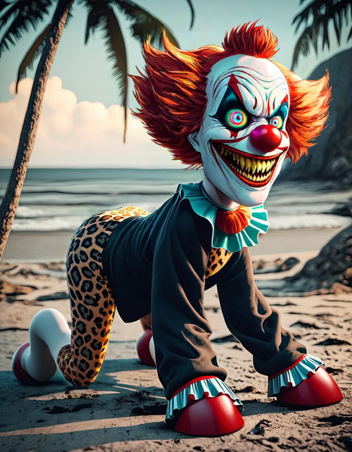 Horror Clowns World Morph [Pony XL] by DennisSchöneberg on Tensor.Art