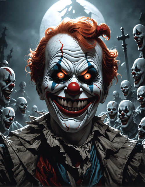 Horror Clowns World Morph [Pony XL] by DennisSchöneberg on Tensor.Art