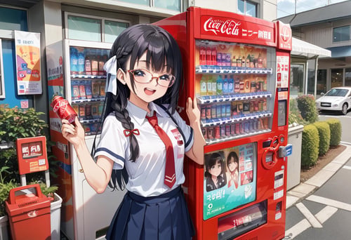 自動販売機1 Vending Machines in Japan PONY by swingwings on Tensor.Art