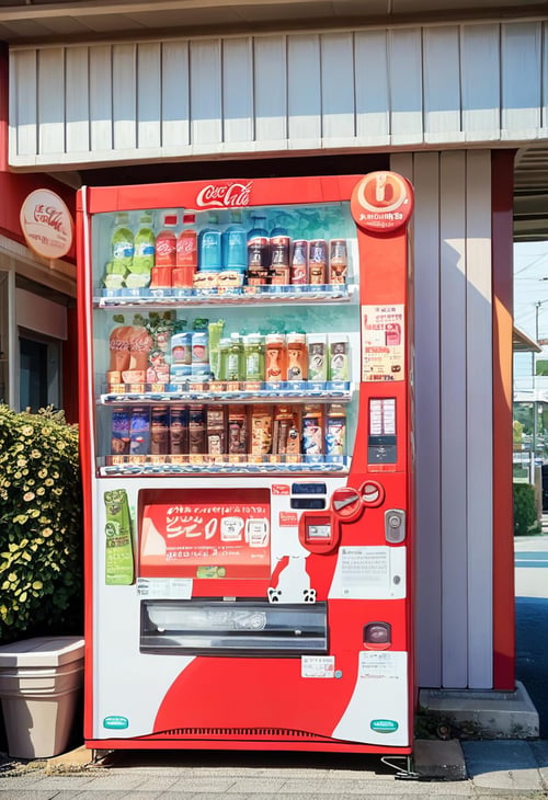 自動販売機1 Vending Machines in Japan PONY by swingwings on Tensor.Art