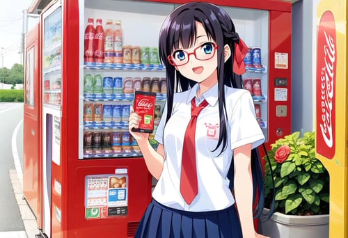 自動販売機1 Vending Machines in Japan PONY by swingwings on Tensor.Art