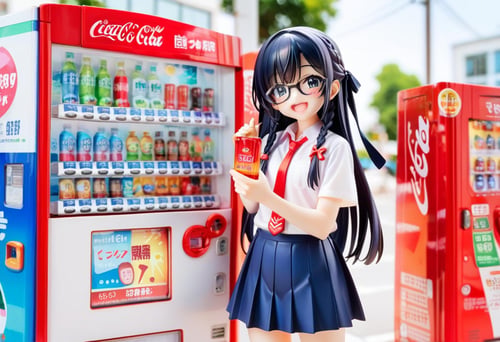 自動販売機1 Vending Machines in Japan PONY by swingwings on Tensor.Art