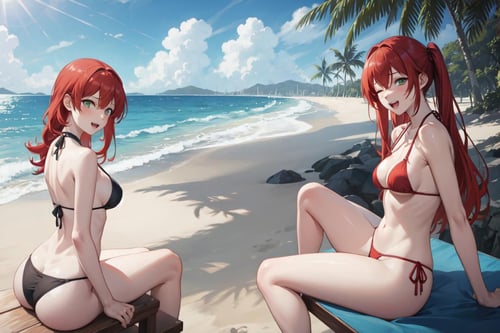 Beach Party by MassBrainImpact on Tensor.Art
