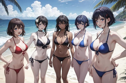 Beach Party by MassBrainImpact on Tensor.Art