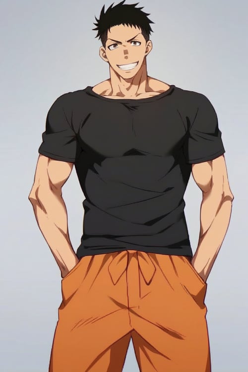 Akitaru Obi | Fire Force (PonyXL) by Blake - Can't Take a Break 😁✌️ on Tensor.Art