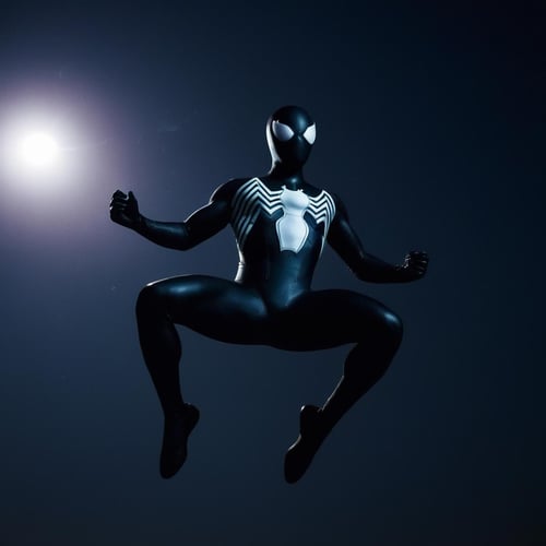 Symbiote Suit (Spider-man) XL by EauDeNoire on Tensor.Art