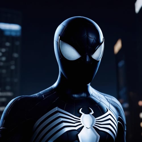 Symbiote Suit (Spider-man) XL by EauDeNoire on Tensor.Art
