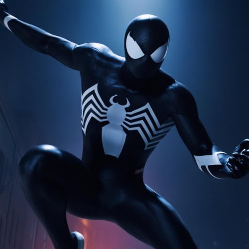 Symbiote Suit (Spider-man) XL by EauDeNoire on Tensor.Art