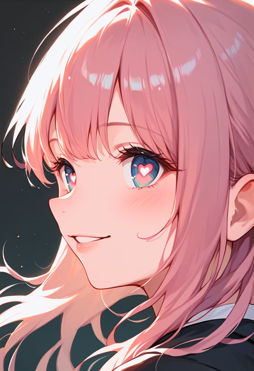 [ill & pony] heart-shaped pupils 目がハート by cslun on Tensor.Art