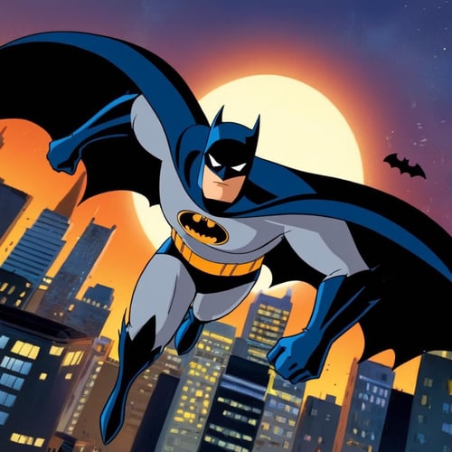 Batman Animated (choose from characters list) XL by EauDeNoire on Tensor.Art