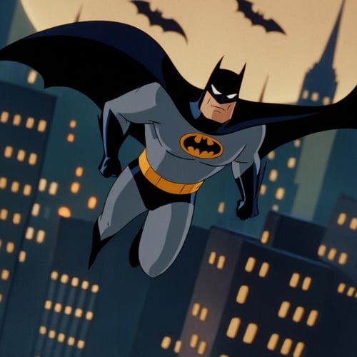 Batman Animated (choose from characters list) XL by EauDeNoire on Tensor.Art