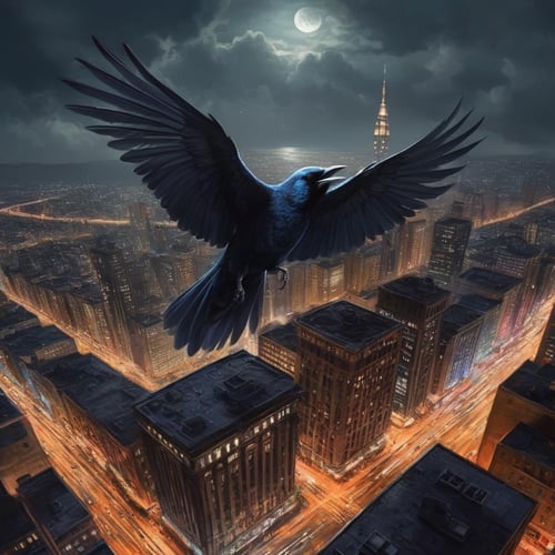 The Crow Style XL by EauDeNoire on Tensor.Art
