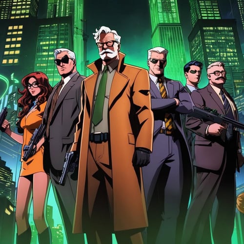 Batman Animated (choose from characters list) XL by EauDeNoire on Tensor.Art