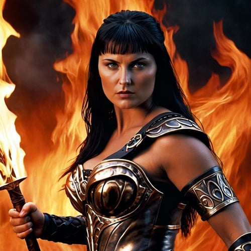 Xena: Warrior Princess XL + SD1.5 by EauDeNoire on Tensor.Art