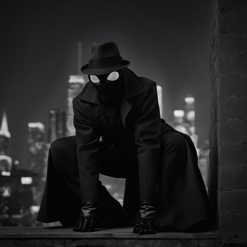 Spider-Man Noir XL by EauDeNoire on Tensor.Art